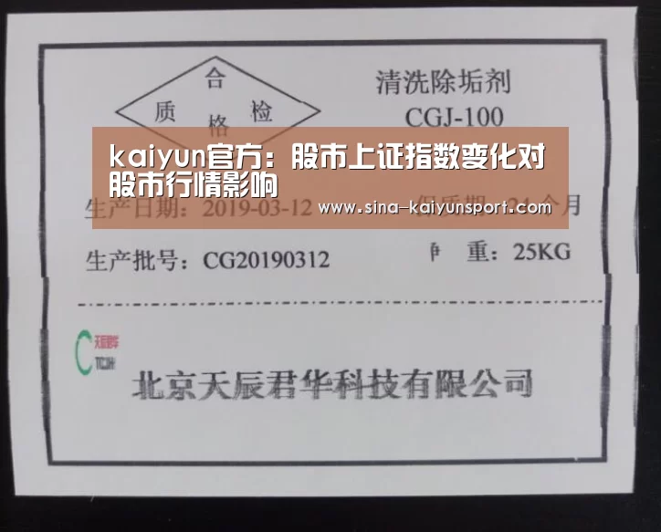kaiyun官方：股市上证指数变化对股市行情影响(图1)